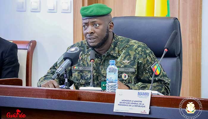 Candidature du président Mamadi Doumbouya: Le Gl. Amara Camara lève le doute