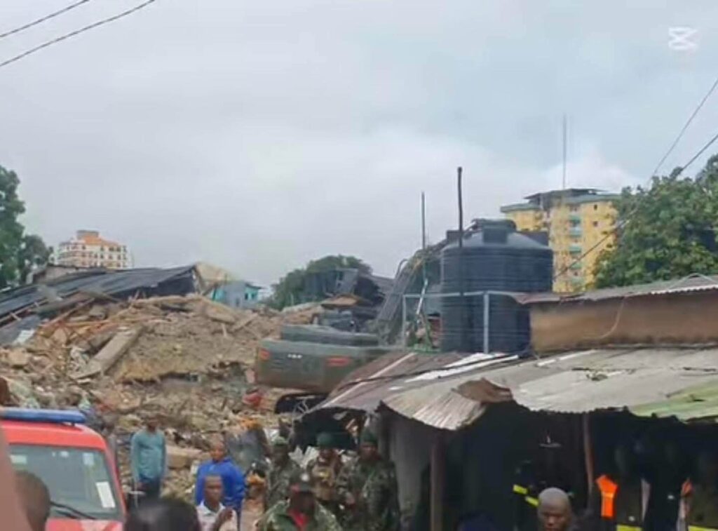 Urgent: Effondrement d’un immeuble R+5 à Hafia